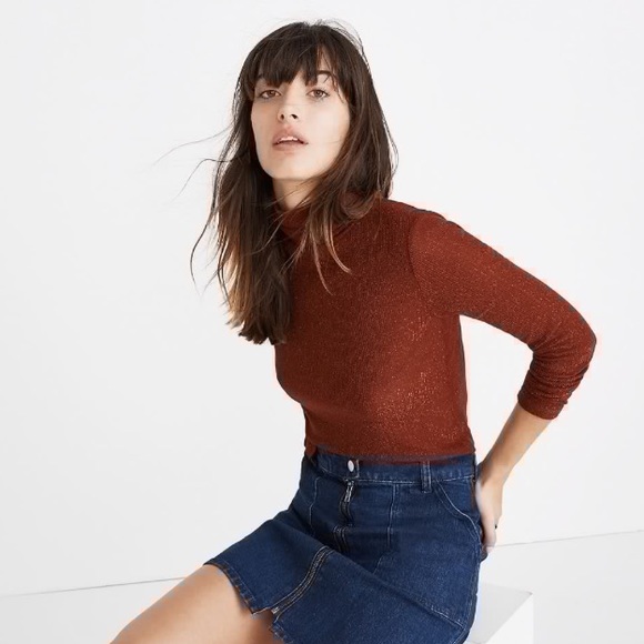 Madewell Sweaters - Madewell night sparkle turtleneck
